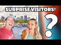 LAST MINUTE SURPRISE VISITORS WE WERE NOT EXPECTING THEM TO COME  Jared And Britt Vlogs