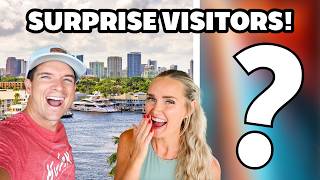 LAST MINUTE SURPRISE VISITORS! WE WERE NOT EXPECTING THEM TO COME! 🤯 Jared and Britt Vlogs