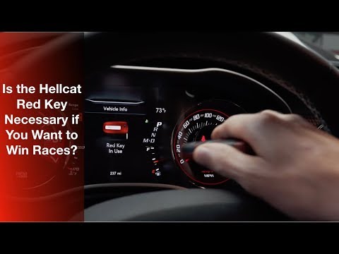 Learn Which Very Special Key Unlocks Horsepower on the Dodge Hellcat