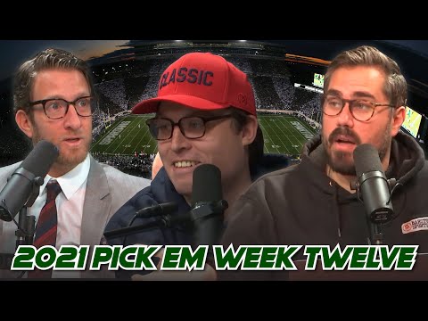 RICO BOSCO SHOWS UP LATE! - 2021 PICK EM WEEK 12