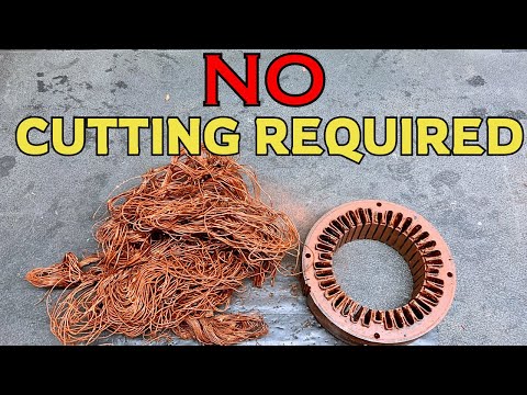 New Method for Removing Copper from Motors