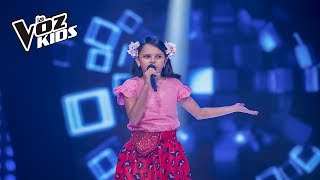 Cami cantó Todos Me Miran de Gloria Treviño - Rescates | La Voz Kids Colombia 2018