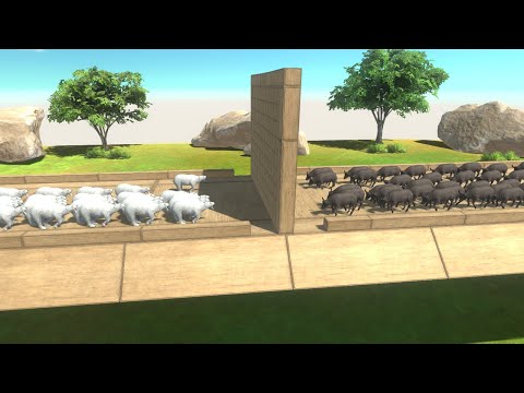 ✨ Tournament of Armies of Animals 🦒- Animal Revolt Battle Simulator
