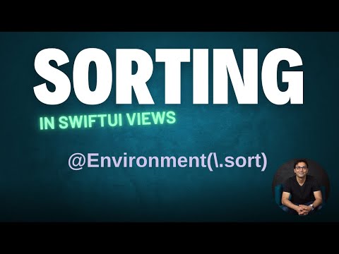 Sorting SwiftUI List Using Custom Environment Values