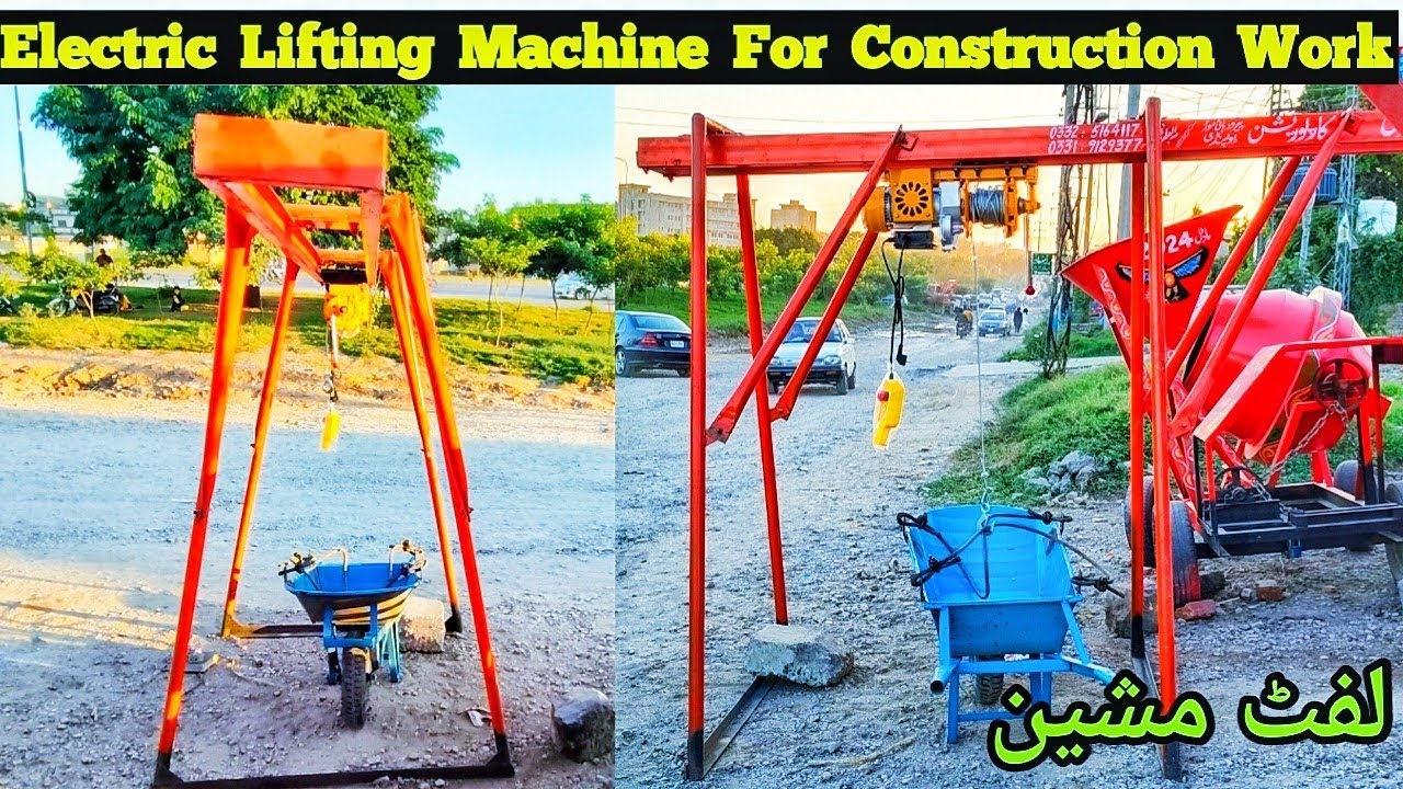 Lift Machine For Building Materials. Lift Machine Rent Business. #liftingsolutions #construction