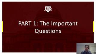 Course Registration at TAMU (1) -- Common Questions
