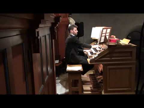 Ch. M. Widor: Symphony No. 1-  Marche Pontificale.  Kristoffer Myre Eng, organ