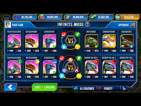 TOP 3 PERFECT MATCH BATTLE STAGE PVP MODs | JURASSIC WORLD THE GAME