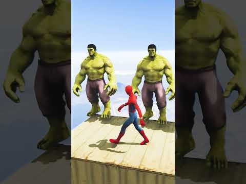 GTA 5 Epic Water Ragdolls Spiderman Jump/Fails Ep 05 #shorts