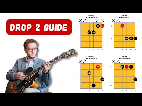 How to Play Drop 2 Chords on Guitar