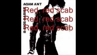 Adam and the Ants - Red Scab Lyrics