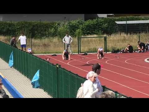 100m M bieg 1 - Środa Wlkp. 20220710