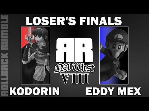 KoDoRiN (Marth) vs Eddy Mexico (Luigi) | Loser's Finals | Rollback Rumble: NA West VIII