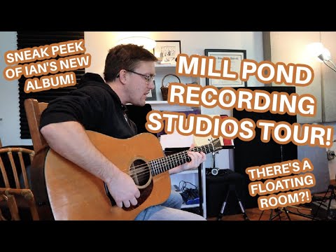 Mill Pond Recording Studios Tour! | vlogmas day 20 | Nichole and Ian