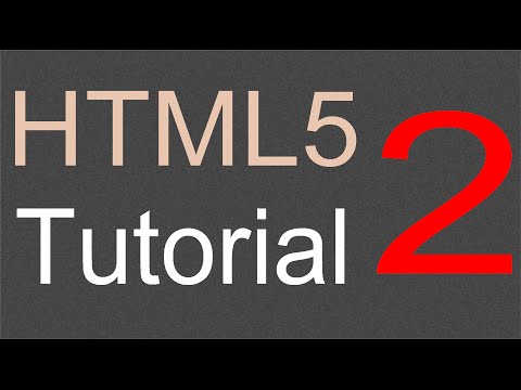 Learn HTML5 Tutorial for Beginners 02 Syntax changes Part 1 - Mind Luster