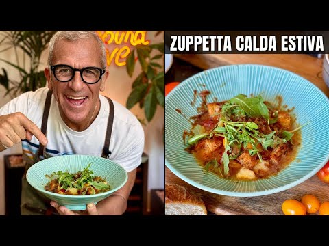 Questa è una ZUPPA deliziosa da mangiare CALDA anche in ESTATE