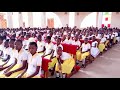 WATOTO WA KAHAMA WAKIJIAANDAA KUONGOZA ROZARI YA KITAIFA