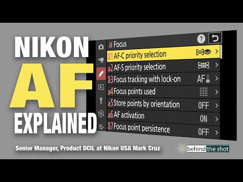 Nikon Auto-Focus Explained with Mark Cruz, Senior Manager, Product DCIL at Nikon USA