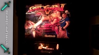 Gottlieb Street Fighter 2 Original Pinball Machine