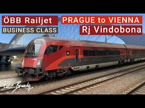TRIP REPORT | ÖBB Railjet | Prague to Vienna | Rj 257 Vindobona | Business Class