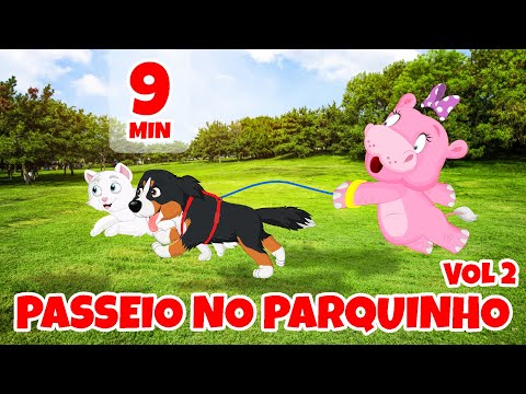 Passeio no Parquinho vol 2 - Giramille 9 min | Desenho Animado Musical