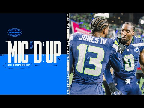 Seahawks Mic'd Up: NFC Championship Win vs. The L.A. Rams | Seattle Seahawks
