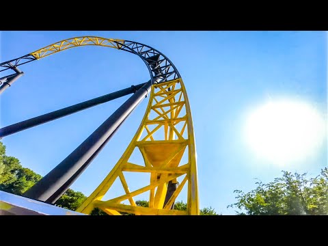 Lost Gravity front-seat on-ride 4K 60fps POV Walibi Holland (2023)