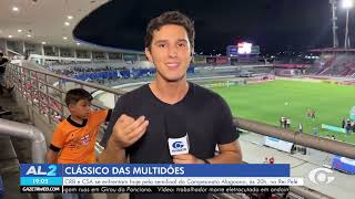 Dia de clássico! CRB e CSA se enfrentam no Rei Pelé - 18/02/2026