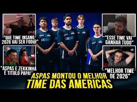 Streamers are going crazy reacting to MIBR's super team! Can this team win the Champions League?