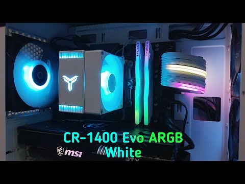 CR-1400 EVO ARGB White - Unboxing &amp; Installation
