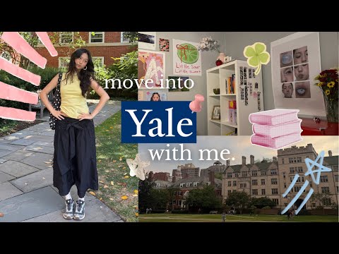 move into college with me @ yale 🪞💌 [pt.2] | big shopping haul, deep clean, decorating