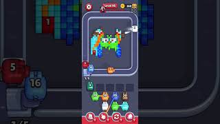 Pixel Flow level 95 very hard Walkthrough Solution