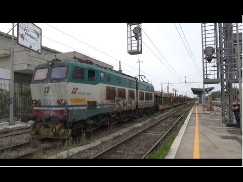 E655.509 sul MRV 67615 Civitavecchia - San Nicola di Melfi, in partenza da Pomezia