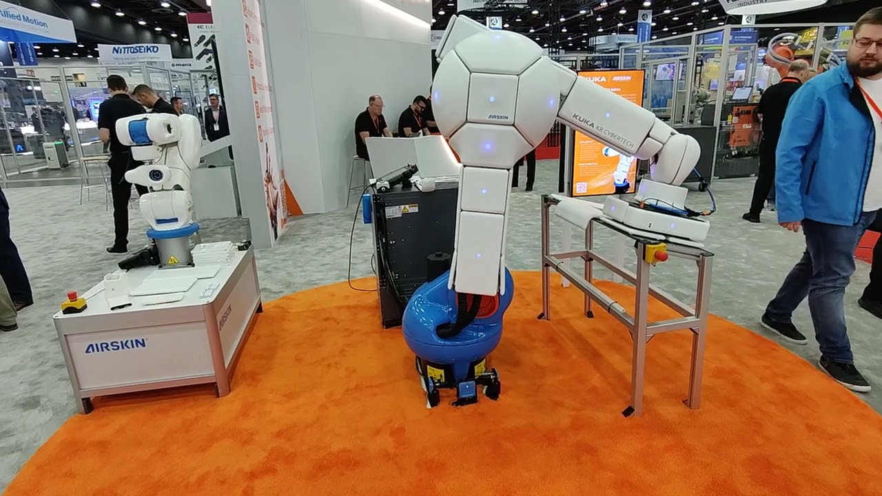 Automate 2023 - KUKA KR Cybertech - AIRSKIN