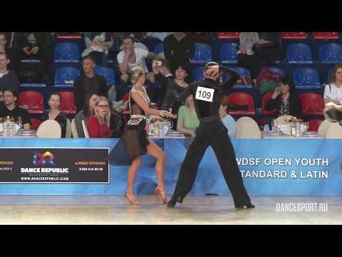 Georgy Yuriev - Valeria Suvorova, RUS, 1/8 Samba