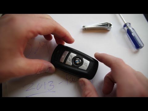 2013 - 2019 BMW 3 Series Key Battery Replacement F30 Fob Remote
