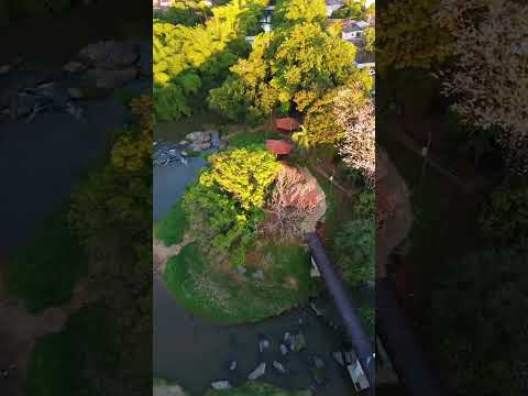 Aurilândia-GO, cidade privilegiada por essa bonita paisagem.#turismo #goiás #brasil #drone