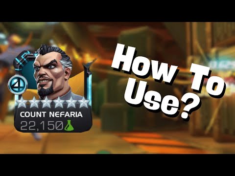 How To Use Count Nefaria? - MCOC
