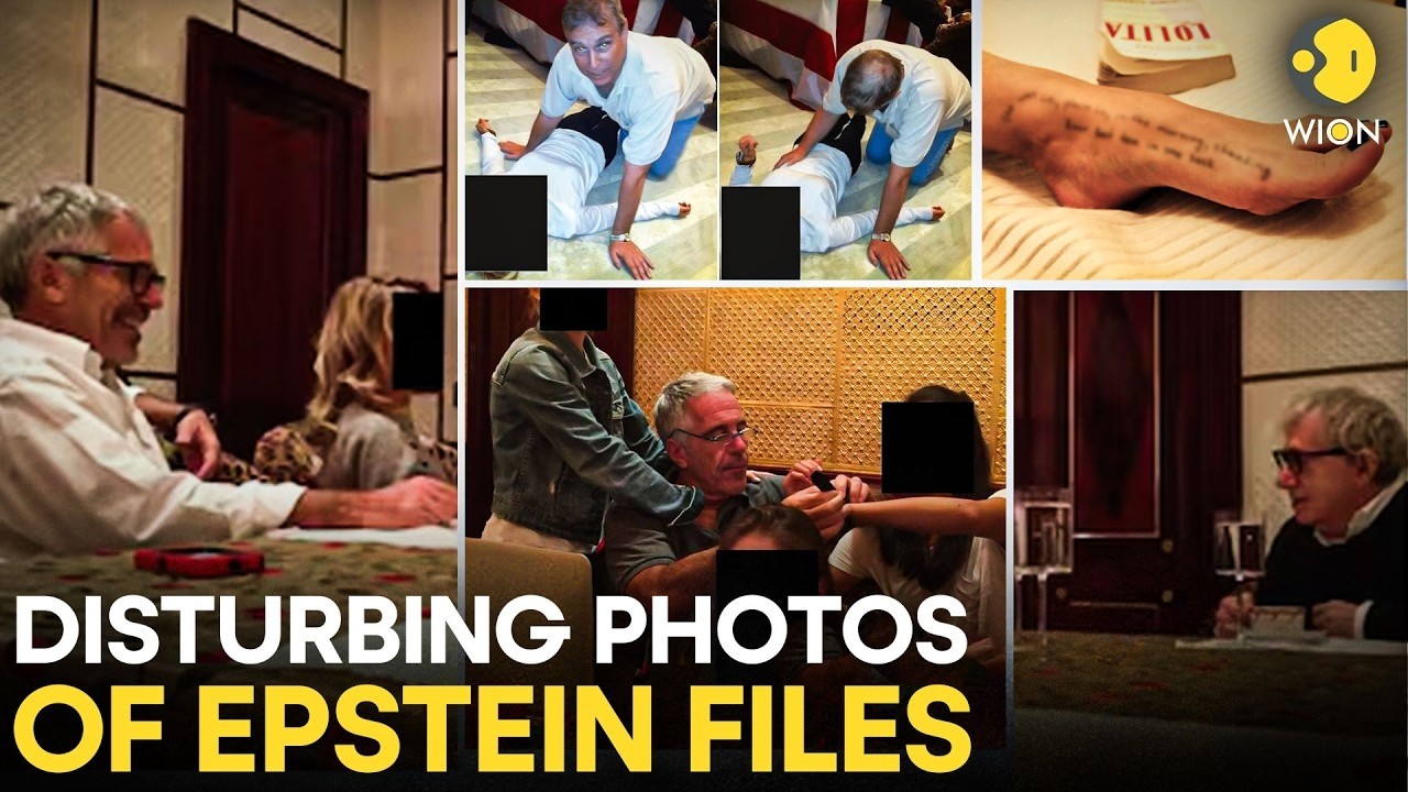 Epstein Files LIVE: Horrifying Photos From Jeffrey Epstein Estate That Shook The World | WION Live