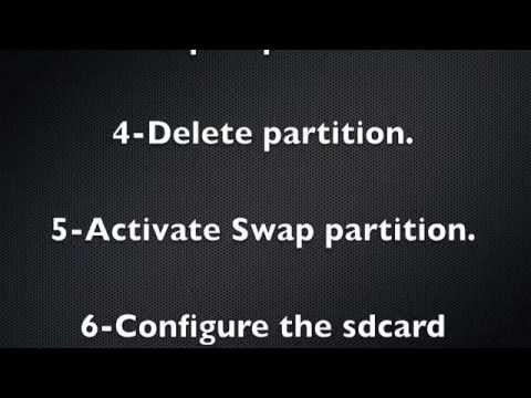 AParted ( Sd card Partition ) Video