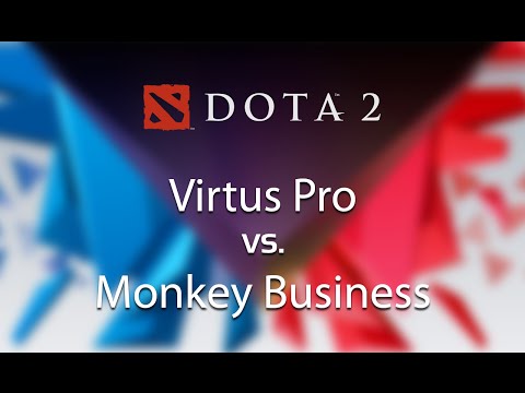 [DOTA2] WCA EU Pro Qualifier - Virtus Pro vs Monkey Business (Quarter Final Game 2)