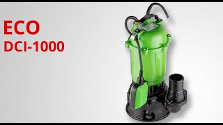 Submersible pump for dirty water ECO DCI-1000