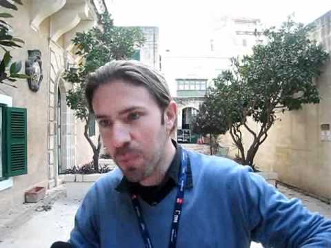 Malta National Final 2011 - Richard Edwards Interview