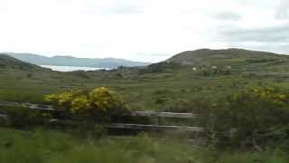 preview picture of video 'Ring of Kerry, between Kells and Waterville'