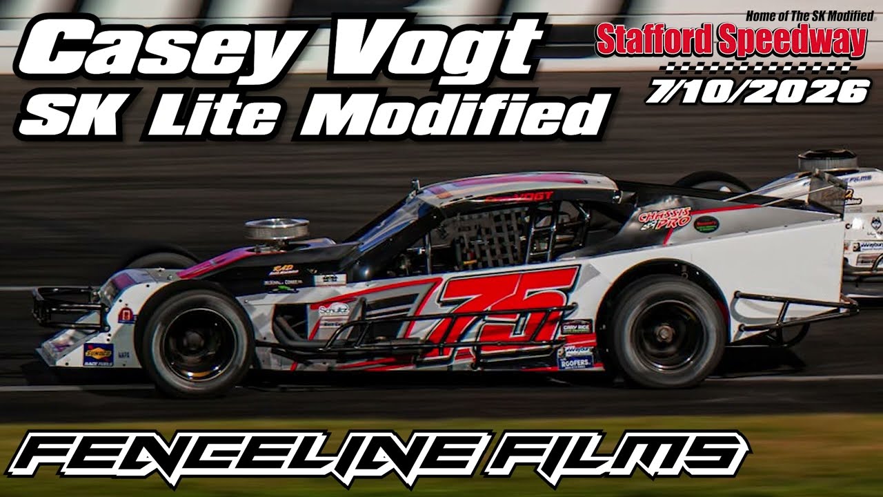 Casey Vogt SK Lite Stafford Speedway