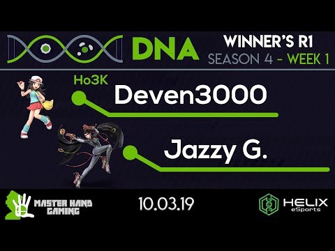 DNA S4:W1 - Ho3K | Deven (Pokemon Trainer) vs Jazzy G (Bayo) - Winner's R1