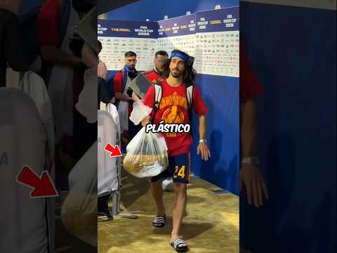 Why Spain Took the World Cup Trophy Home in a Plastic Bag? 🤣☠️