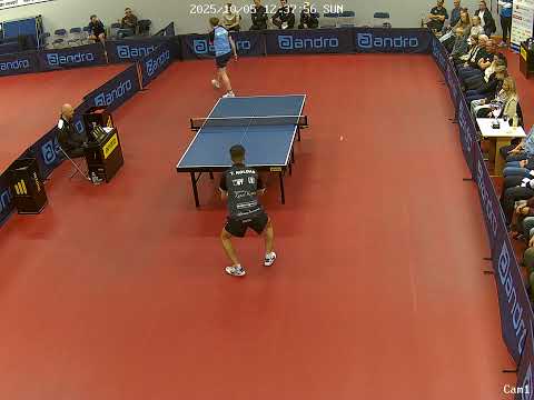 Næstved - Herlev Cam 1 - 5/10-2025 Næstved Bordtennis