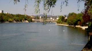 preview picture of video 'Am Rheinufer bei Rheinfelden (Rhein Uferweg)'