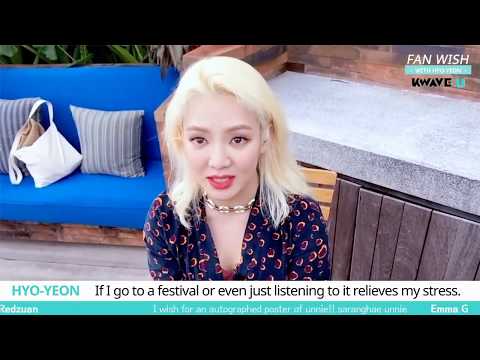 [UOOSEE] 170324 FANWISH Part 1. HYOYEON Girls'Generation (English Sub) - 효연 소원영상